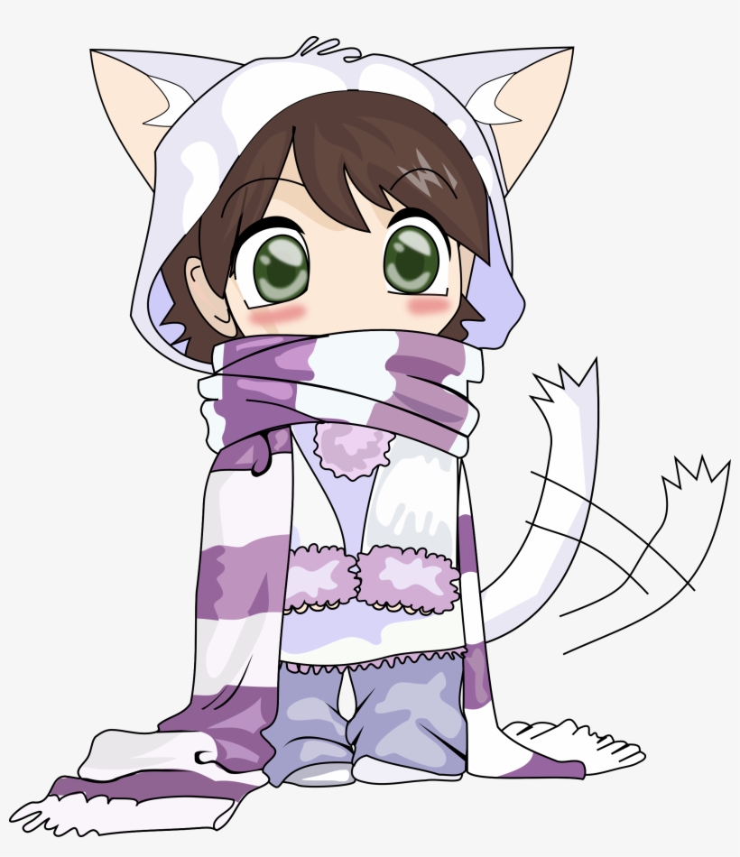 Neko Big Image Png - Neko Chibi, transparent png download