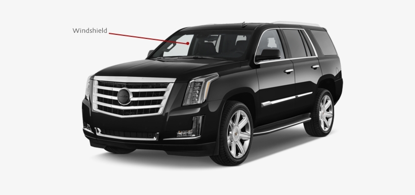 Windshield Replacement - Black Bullet Proof Suv, transparent png download