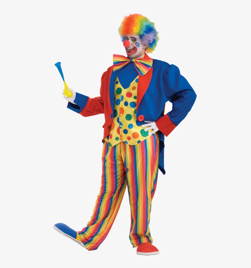 Clown Costume Men, transparent png download