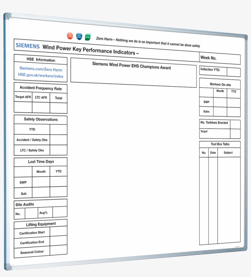 1691 Siemens Printed Whiteboard - Project Whiteboard, transparent png download