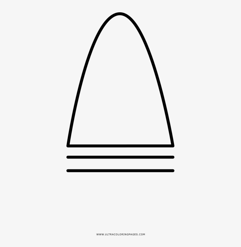 Clown Hat Coloring Page - Circle, transparent png download