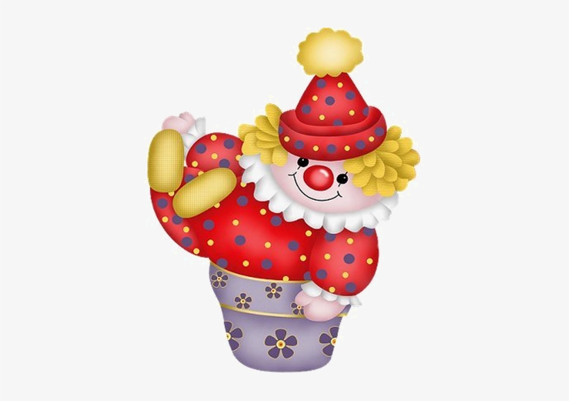 Clown,png,tube - Desenho De Palhacinhos Coloridos, transparent png download