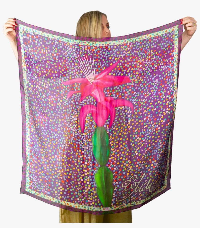Gifts For Her Birth Silk Square Scarf Bandana Christmas - Gift, transparent png download