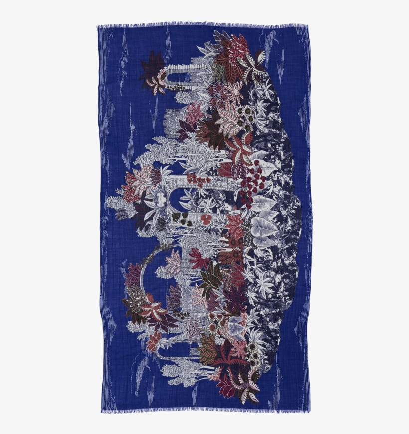 Hot Blue Eldorado Scarf - Scarf, transparent png download