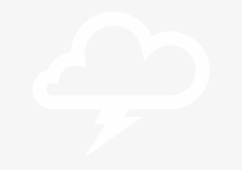 Small - Storm Icon Png White, transparent png download