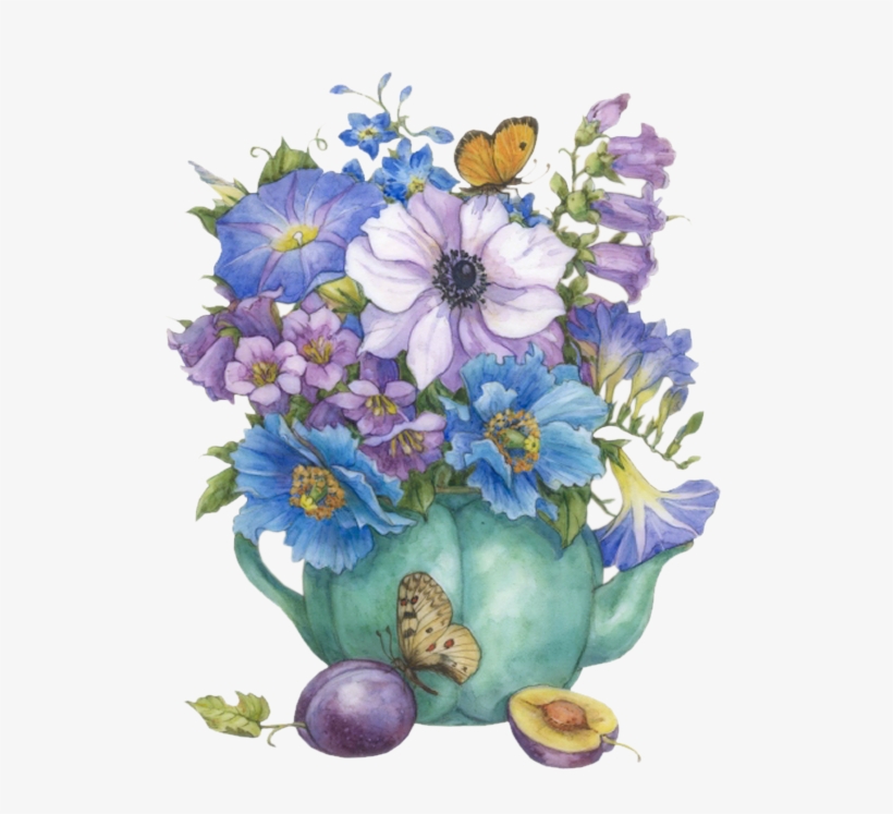 Blue Violet, A Traditional Puzzle - Flower, transparent png download