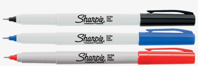 Sharpie® Ultra Fine Permanent Markers - Sharpie, transparent png download
