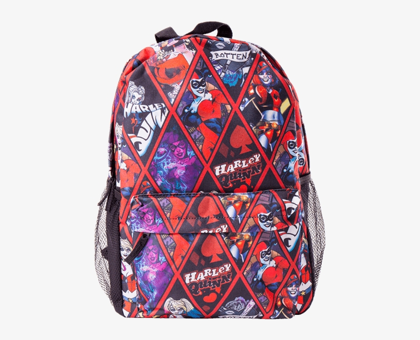 Harley Quinn Backpack, transparent png download