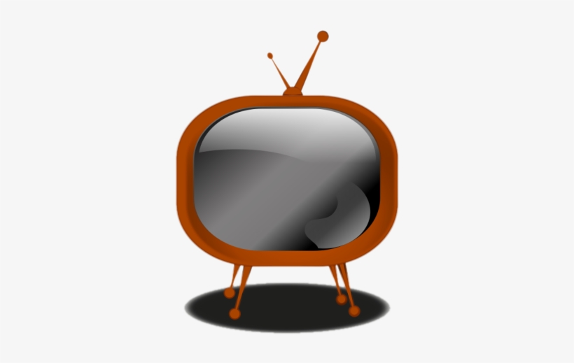 Tv Clipart Vintage Tv - Cartoon Tv, transparent png download