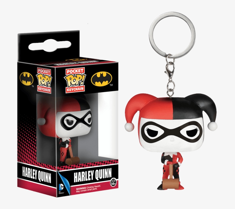 Harley Quinn Pocket Pop Keychain - Pocket Pop Harley Quinn, transparent png download