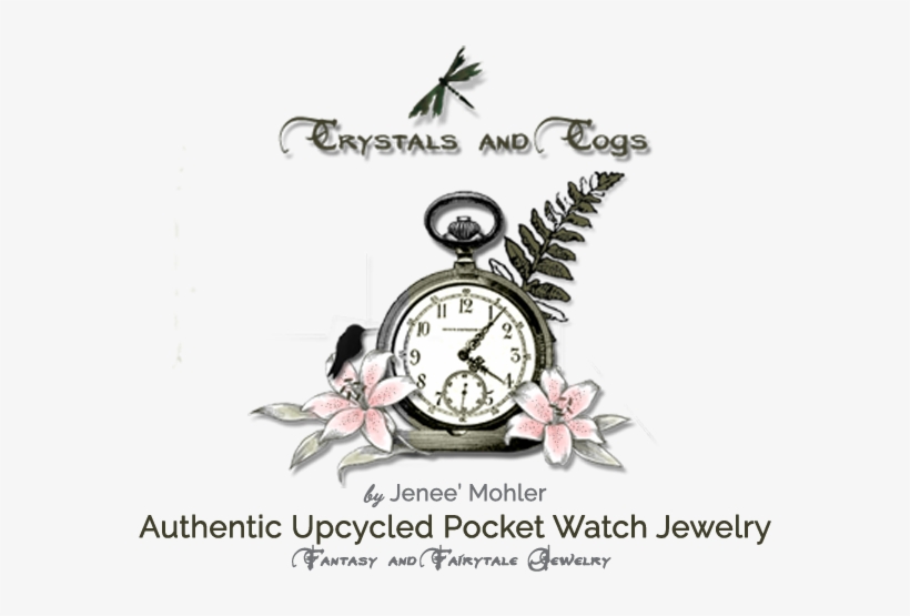Crystals And Cogs - Pocket Watch Vintage Wristlet Purse, Women's, Linen/thistle/dark, transparent png download