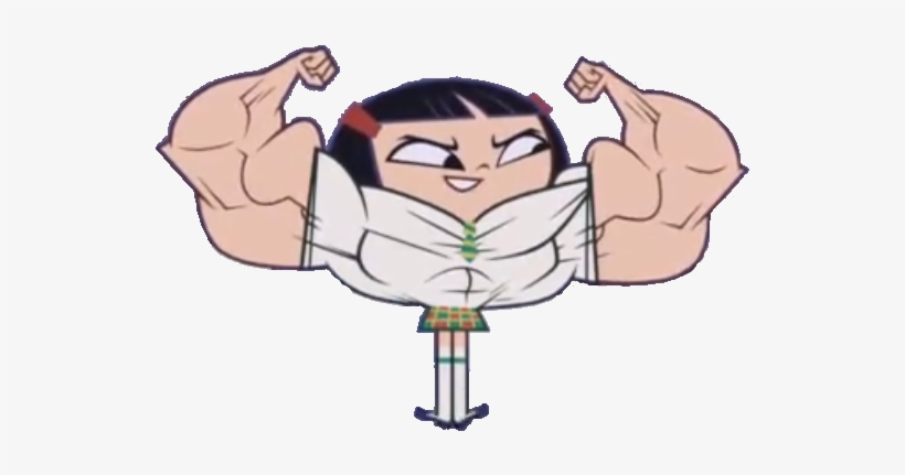 Kitty Flexing Biceps - Muscle, transparent png download