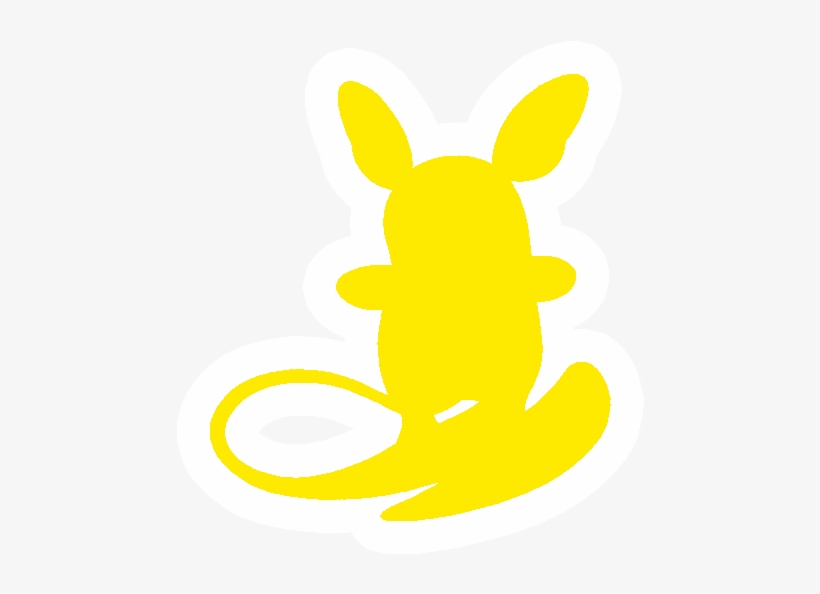 Alolan Raichu Illustration Transparent Png 472x521