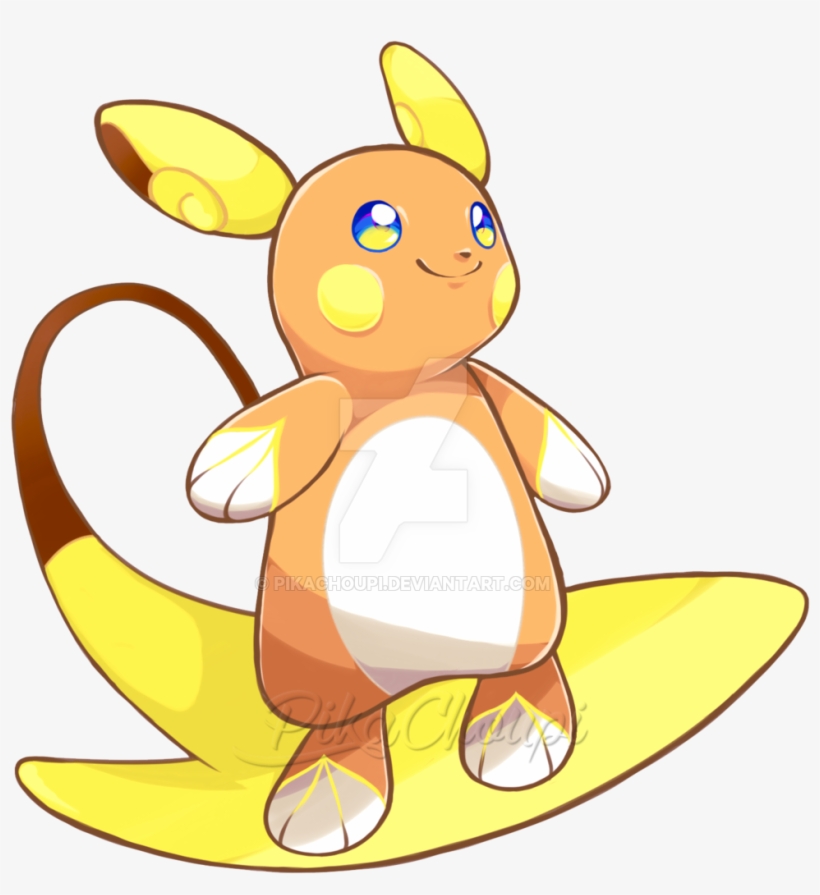 Clip Freeuse Pok Mon Go Alola Pokemon Transprent Pokmon - Alolan Raichu Drawings, transparent png download