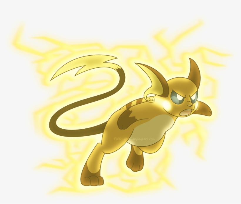 Raichu Used Wild Charge Game Art Hq Pokemon - Pokémon, transparent png download