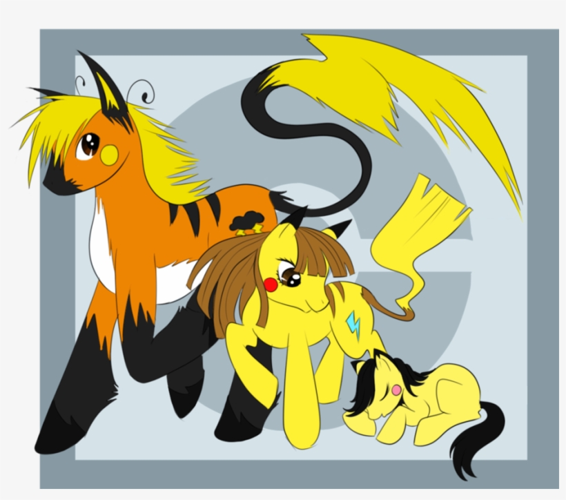Savannaeve, Eyes Closed, Looking At You, Pichu, Pikachu, - Pokemon Pichu Pikachu Raichu, transparent png download