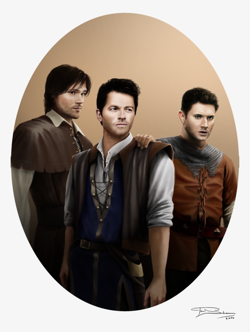 The Adventures Of Team Free Will By Lillilolita On - Supernatural, transparent png download