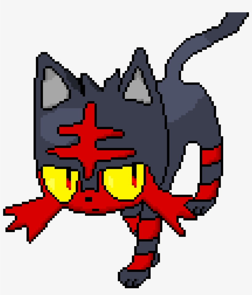 Litten - Starter Alola, transparent png download