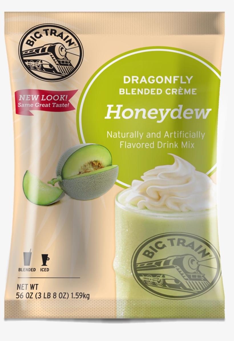 656111 Dragonfly Honeydew - Big Train Taro Powder, transparent png download
