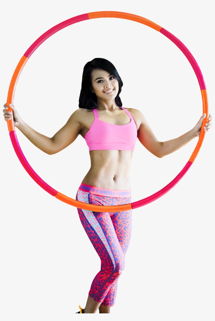 Fat Burning Fitness Hula Hoop - Hula Hoop, transparent png download