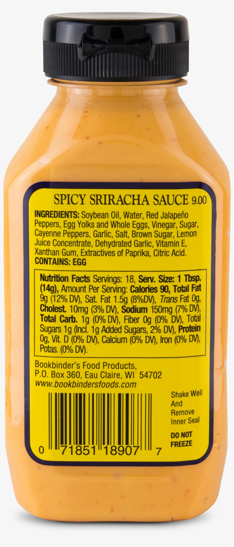 Spicy Sriracha Sauce - Horseradish, transparent png download