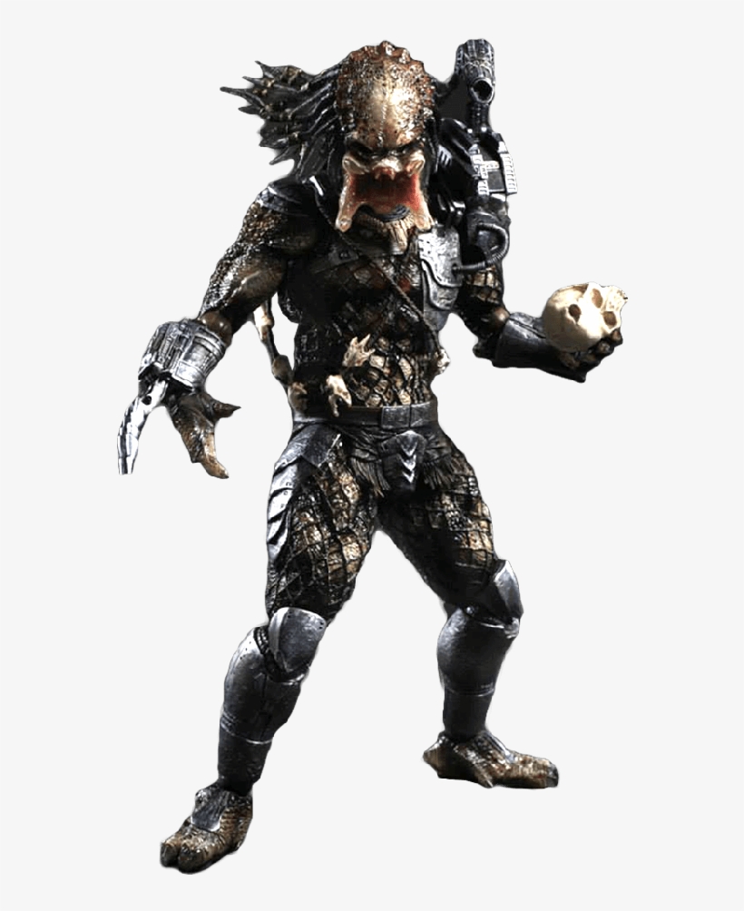 Predator Boneco Png Image - Predator Play Arts Kai: Predator, transparent png download