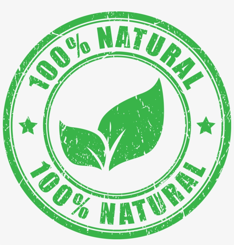 100-natural - 100 Natural Logo Vector, transparent png download