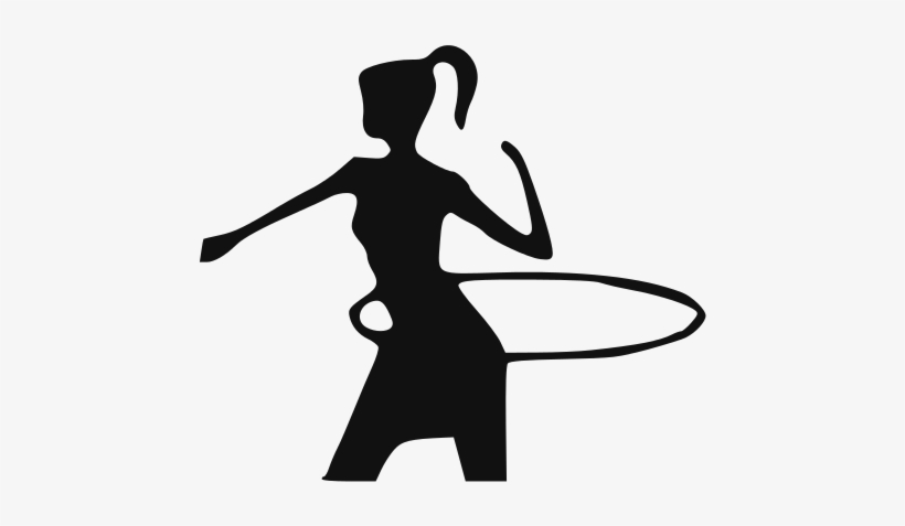 Hula Hoop Silhouette Clip Art, transparent png download