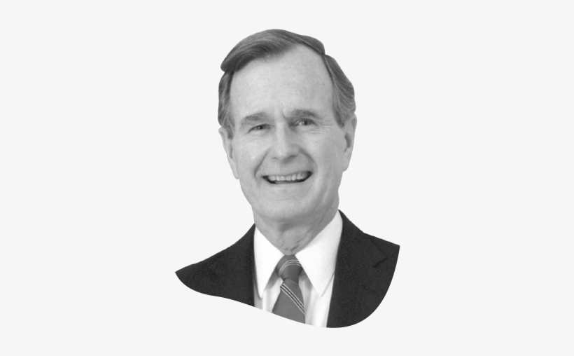 George W Bush Png Picture Freeuse Download - George Hw Bush, transparent png download