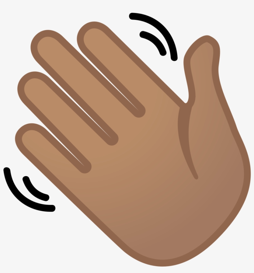 Download Svg Download Png - Mano Che Saluta, transparent png download