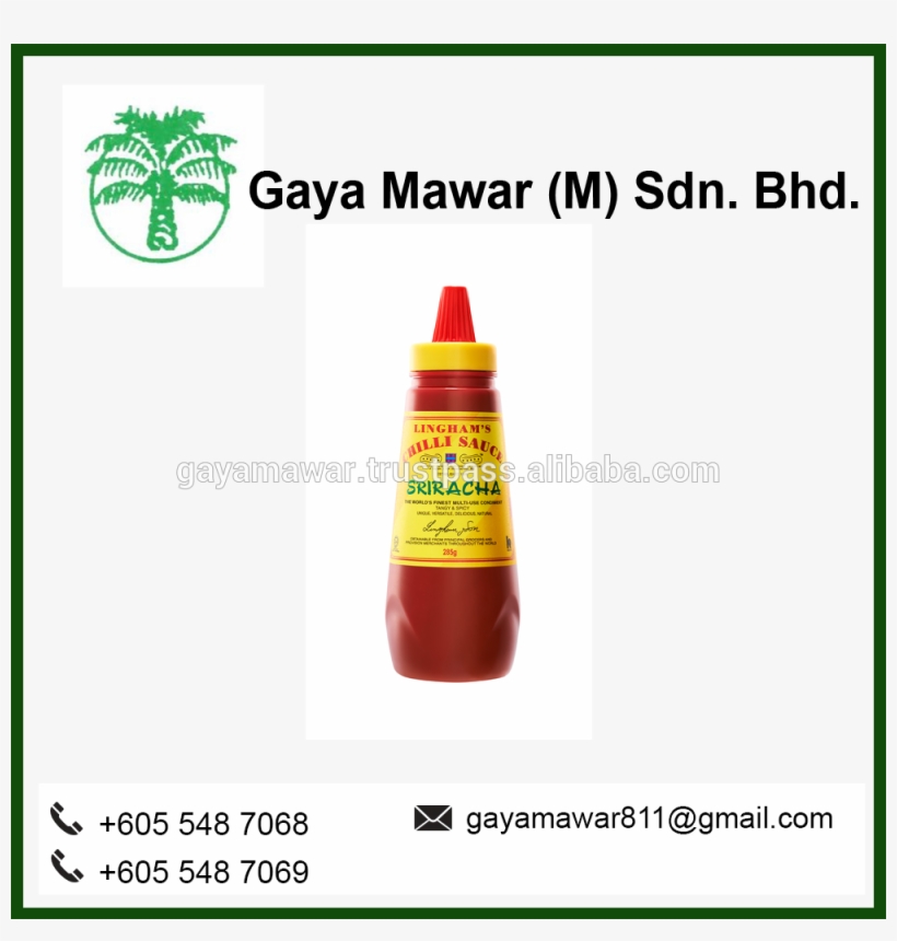 Lingham's Chilli Sauce - Food, transparent png download