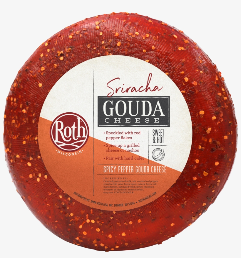 Roth Sriracha Gouda Wheel, transparent png download