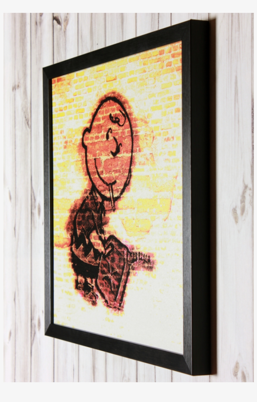 Banksy Framed - Picture Frame, transparent png download