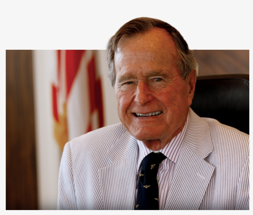 President George H - George H. W. Bush, transparent png download