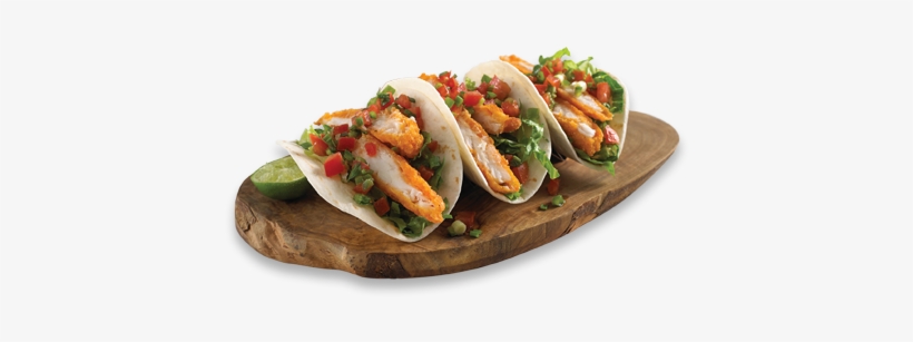Sriracha Cod Tacos - Dish, transparent png download