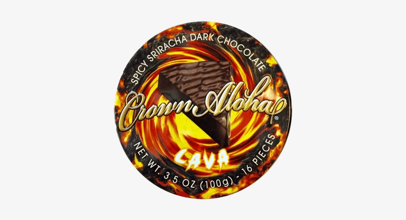 Spicy Lava Sriracha Dark Chocolate - Crown Aloha 73% Dark Kokoleka Chocolate - 3.5 Oz Tin, transparent png download
