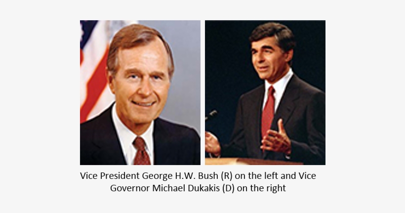Dukakis, - George Bush Autographed Celebrity 8x10, transparent png download