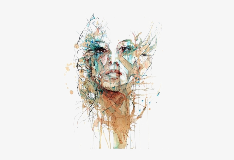 Popular And Trending Painting Art Artist Paint Colour - Watercolour And Ink Drawings, transparent png download