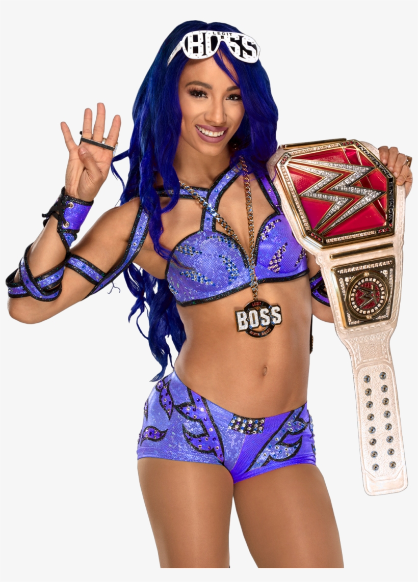 Report Abuse - Sasha Banks Women's Champion Png, transparent png download