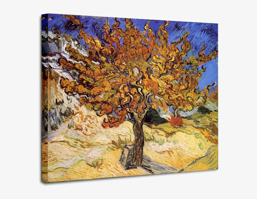Mulberry-tree - Vincent Van Gogh Mulberry Tree Prints, transparent png download