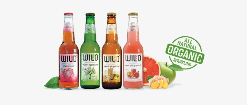 Wild One Organic Soft Drinks - Organic Drinks, transparent png download