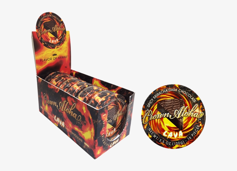 Spicy Lava Sriracha Dark Chocolate Box Of 6 - Fireworks, transparent png download