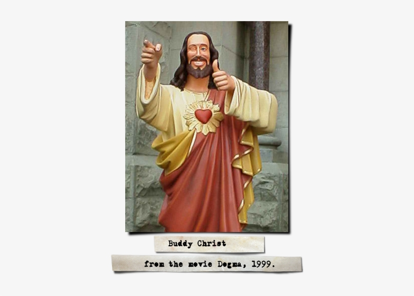 This Was A Prop From An American Adventure Fantasy - Buddy Christ, transparent png download