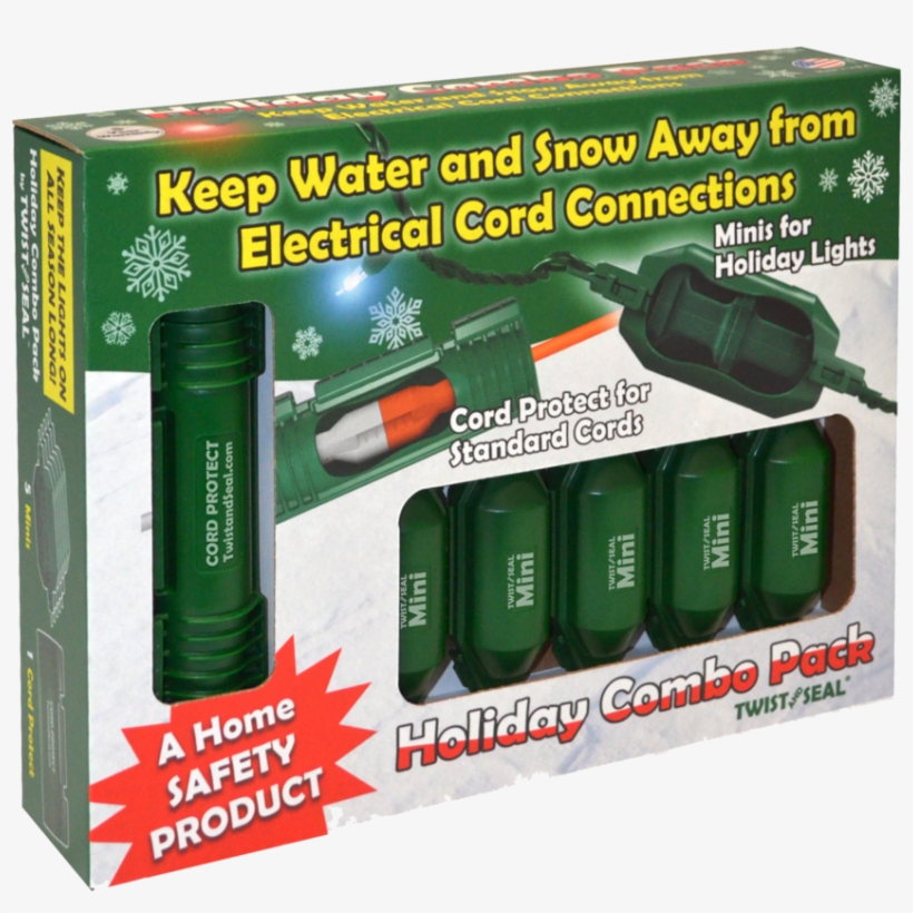 Twist And Seal Holiday Light Safety Combo Pack - Twist And Seal Holiday Light Safety, transparent png download