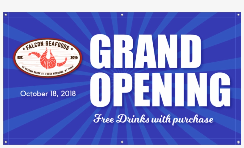 Grand Opening Banner - Posterazzi Posted Poster Print By Longfellow Designs, transparent png download