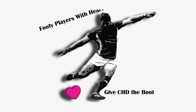 Footy Players With Heart Logo - Player, transparent png download