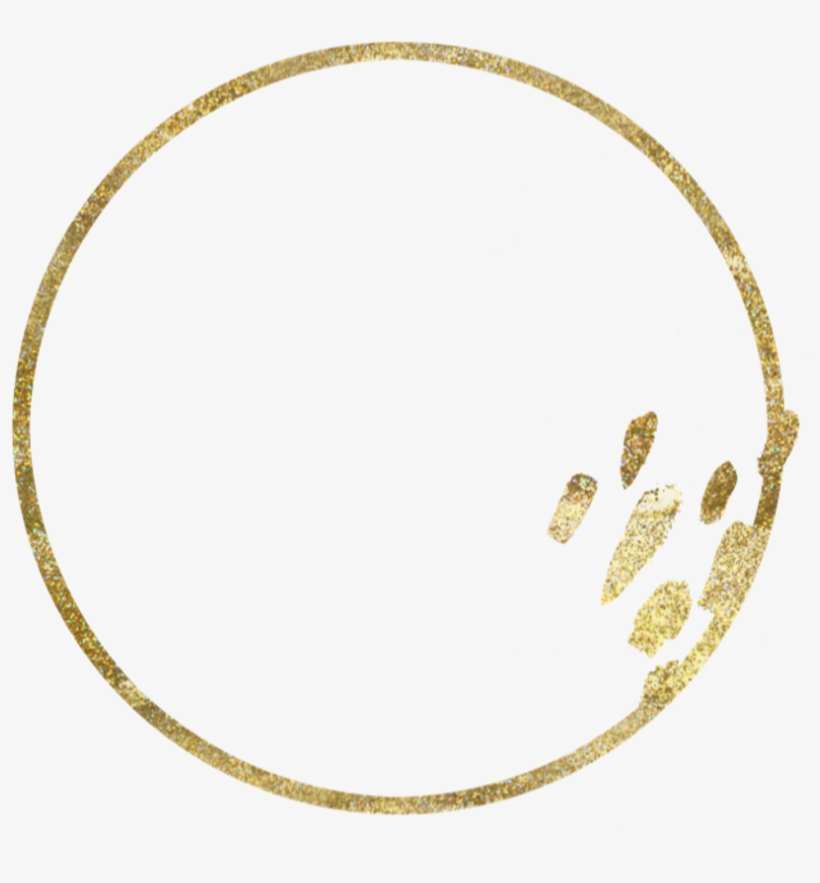 Gold Circle Frames Stickers Freetoedit - Ashleyjanemilan Womens Silver & Gold Bangle Bracelet, transparent png download