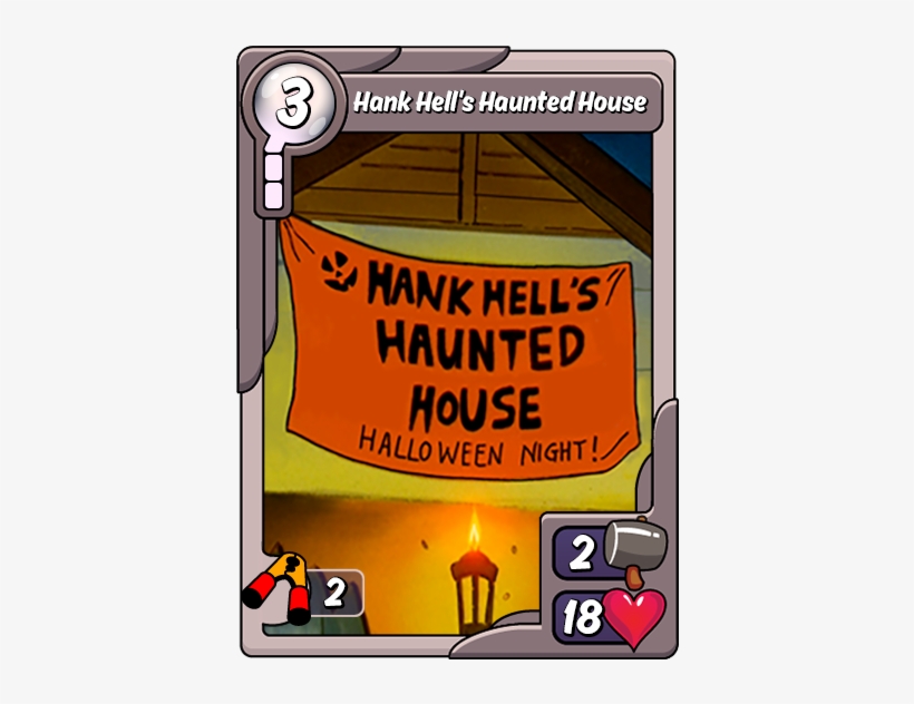 Hank Hells Haunted House - Wikia, transparent png download