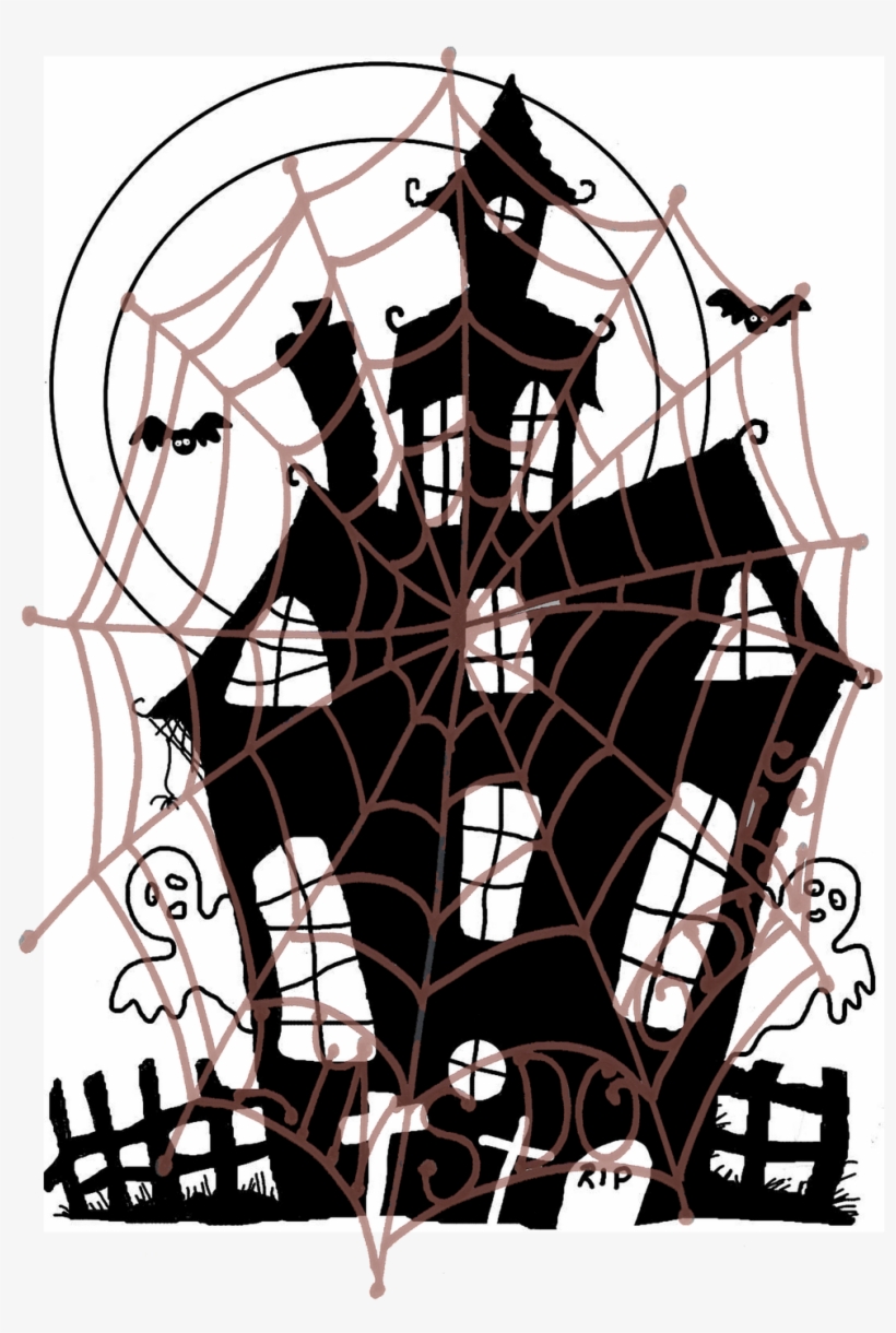 Haunted House Bw67 - Haunted House, transparent png download