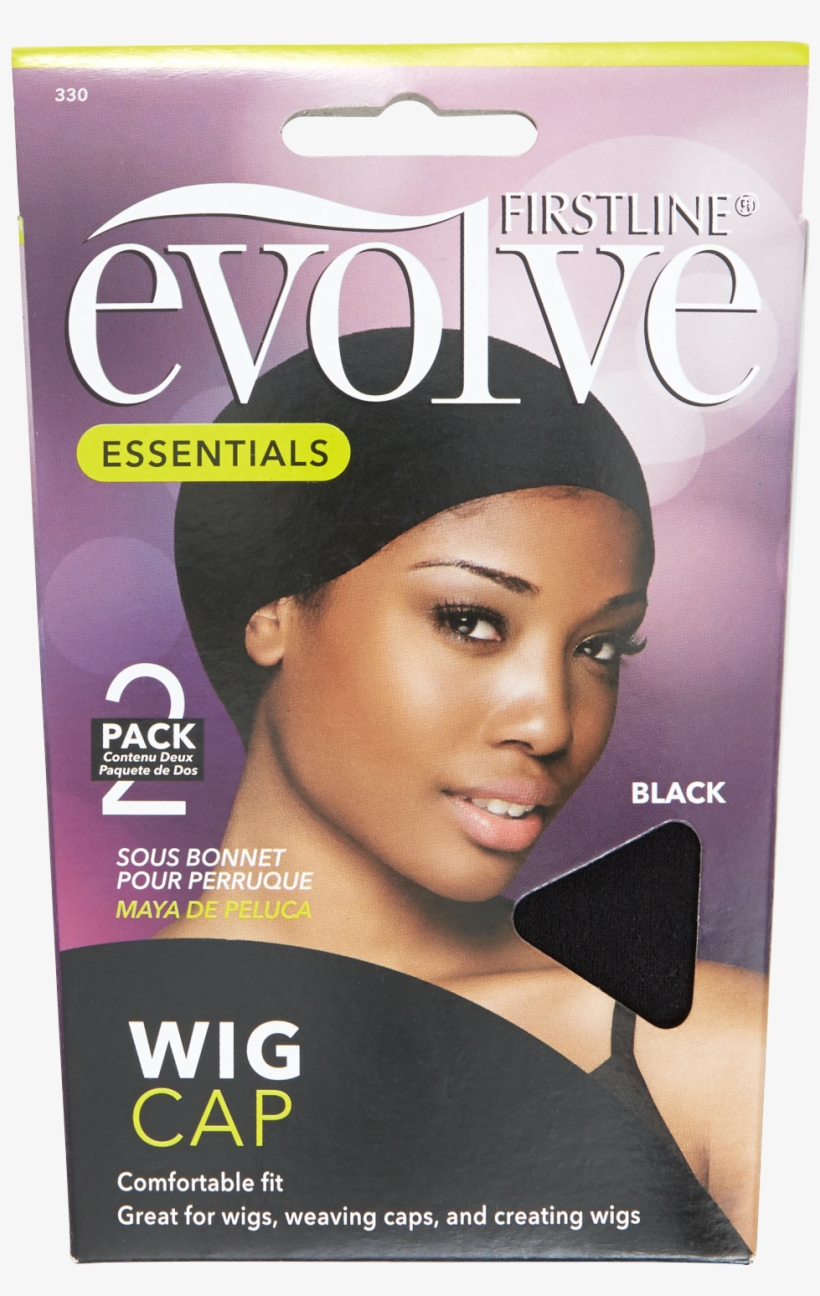 Evolve Wig Cap Black, transparent png download